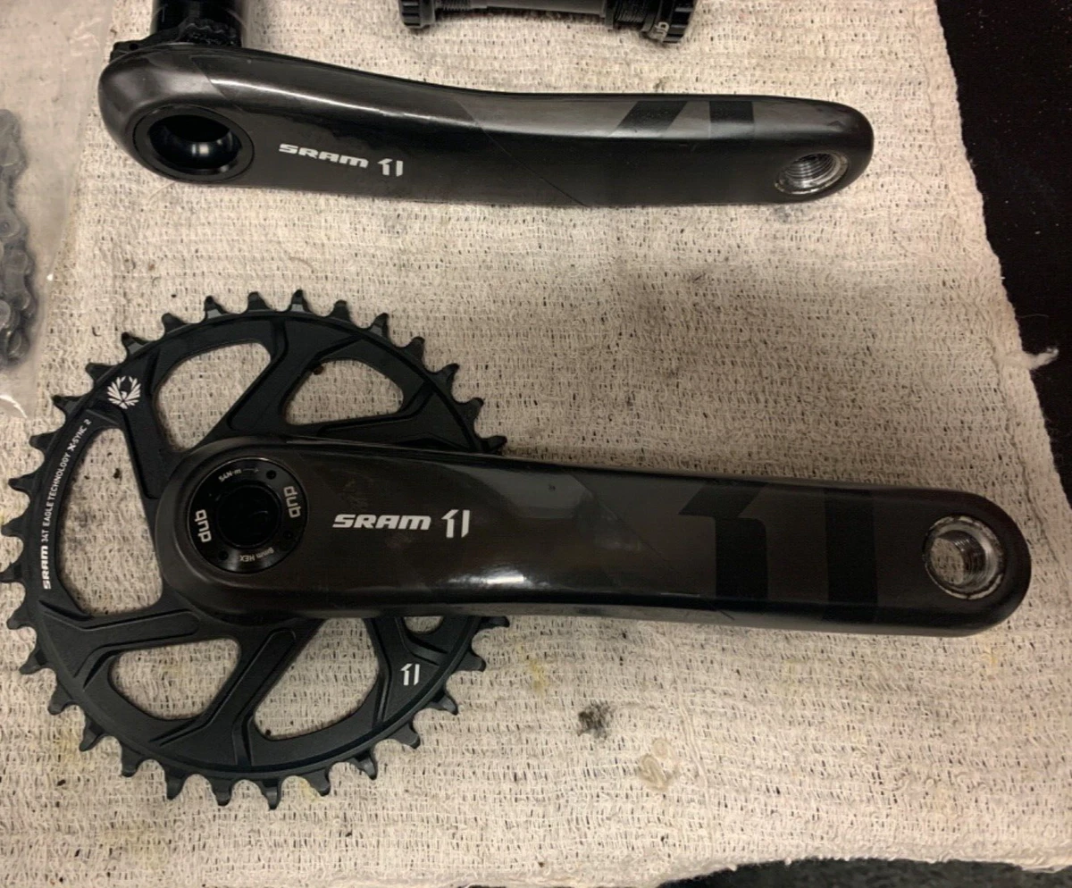 sram x1 carbon crankset
