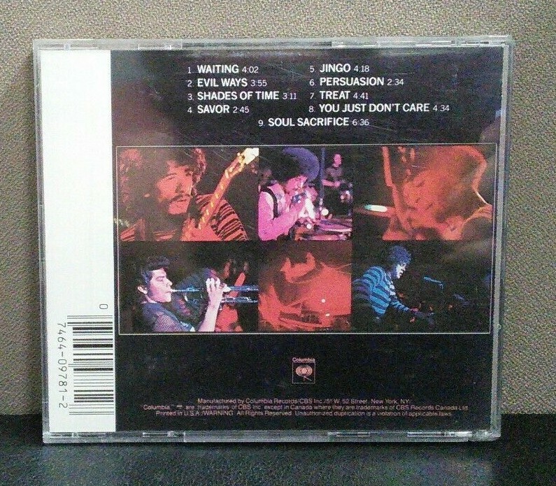 SANTANA - SANTANA (CD) LIKE NEW DB 2755 | eBay