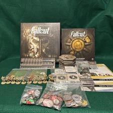 Fallout Board Game + NEW CALIFORNIA Expansion fantasy flight pristine ALL SORTED