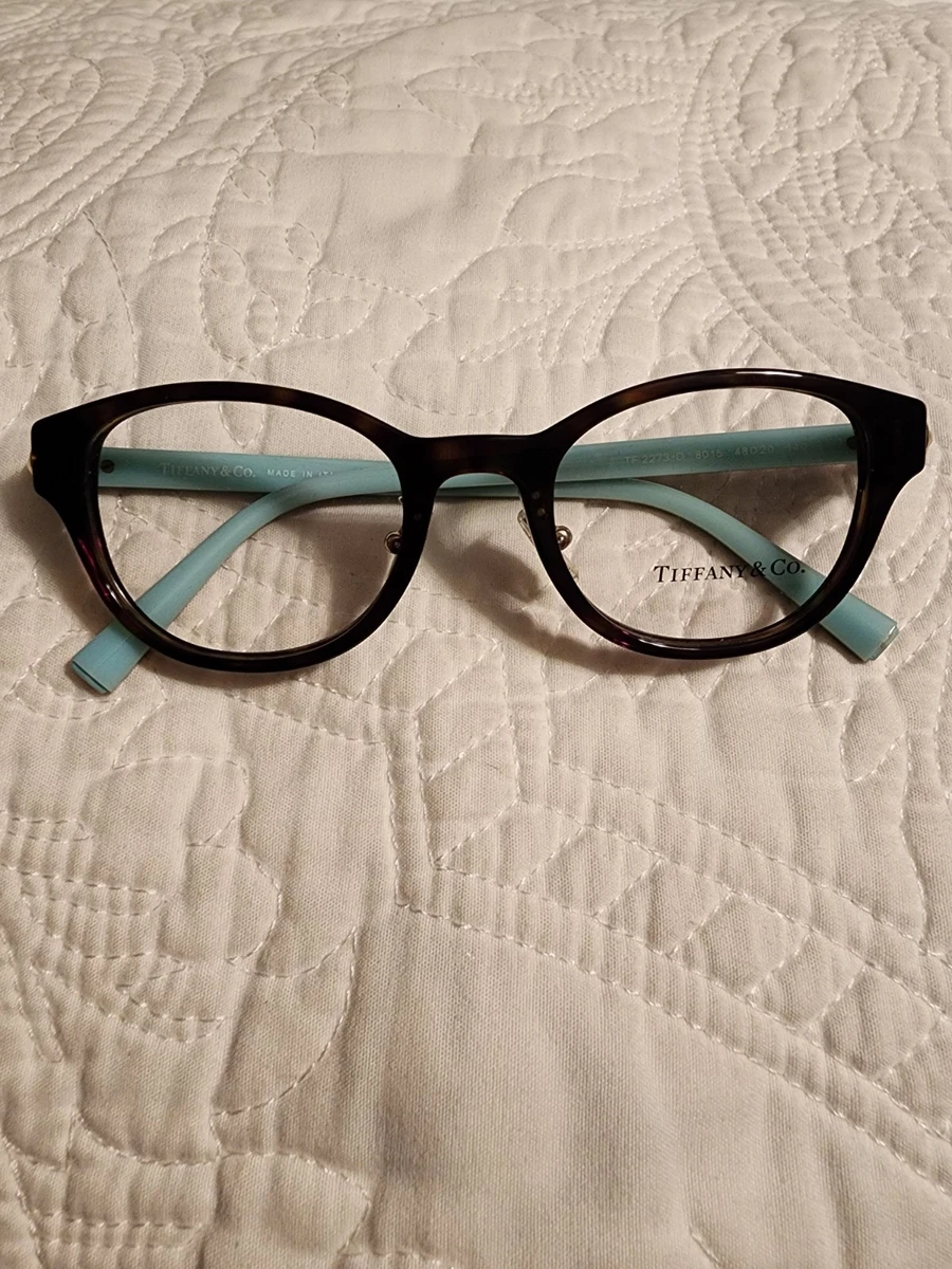 Tiffany & Co Women Eyeglasses Tortoise Acetate 50-19-140 TF2148 Luxury Classic Tiffany & Co. Brown Eyeglass Frames | eBay main image 4