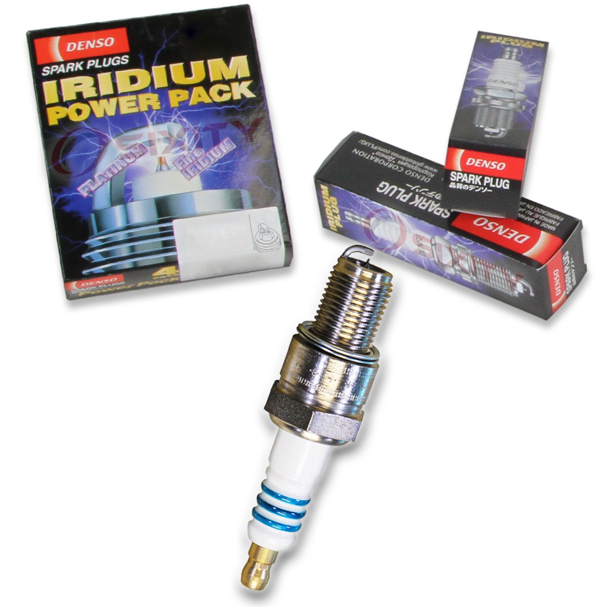 1 pc Denso Iridium Power Spark Plug for Yamaha DT360 1974 Tune Up Kit ym