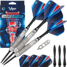 Viper by GLD Products Sidewinder 80 Tungsten Steel Tip Darts, 25 Grams,Black,23