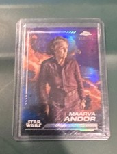 2024 Topps Chrome Star Wars Maarva Andor Purple  Refractor /199