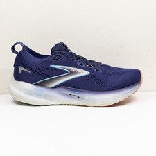 BROOKS Glycerin 22 DNA Tuned Athletic Running Sneakers Navy Blue Pink Sz 9.5