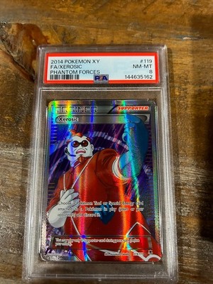 xerosic pokemon card A PSA 10 Xerosic's Scheme Krantztucky Derby BUDGET Jhorse Race Signed  Kangaskrantz Phantom Forces Singles Xerosic (119 Full Art) 119/119