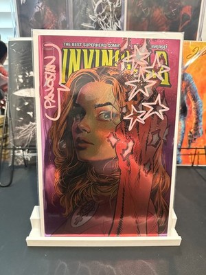 INVINCIBLE #1 SIGNED DAN PANOSIAN ATOM EVE VARIANT LTD 1500 MEGACON EXCLUSIVE NM