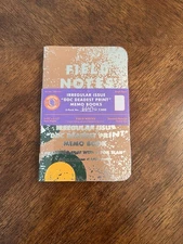 Field Notes Notebooks DDC Deadest Print New Sealed Pack 3 Notebooks 