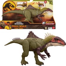 Mattel Jurassic World Chaos Theory Battle Roarin  17 inches long, Multicolor