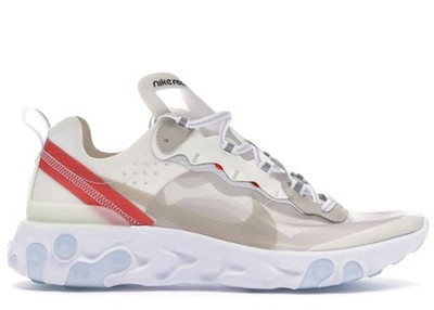 Nike React Element 87 Sail Light Bone
