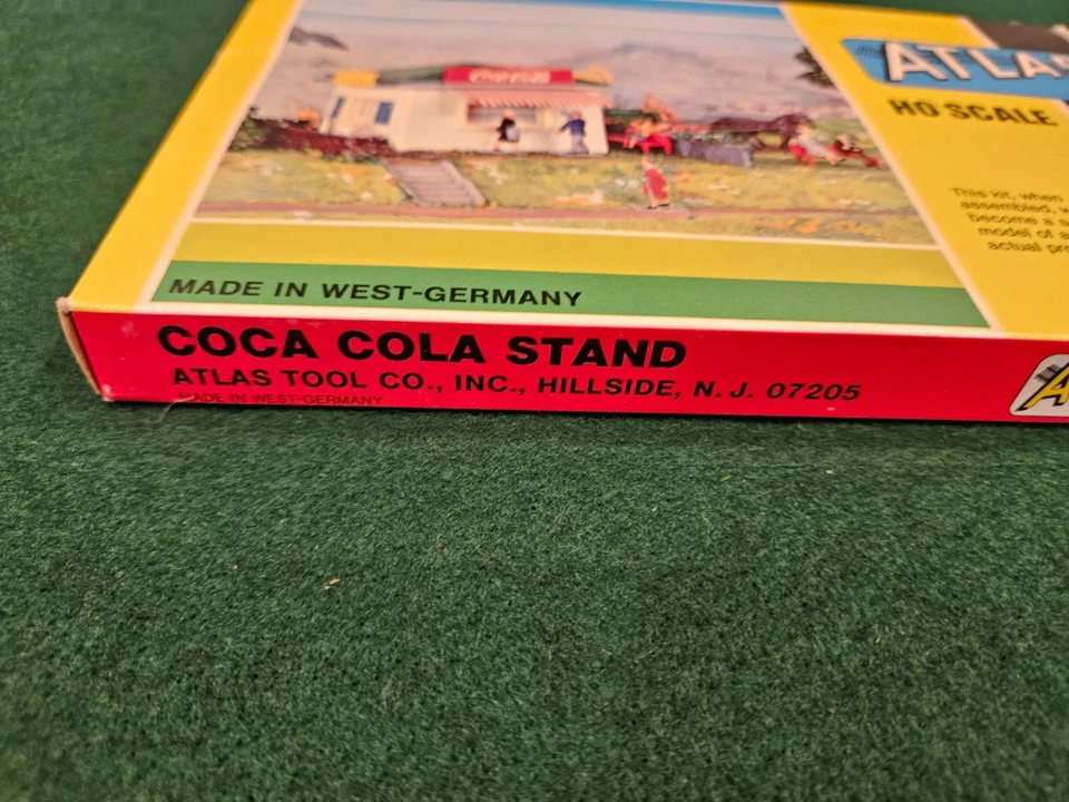 1964 ATLAS VINTAGE COCA COLA STAND - HO KIT - NIB #715-150 EXTREMELY RARE! - Image 3 of 4