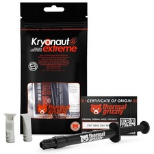 Thermal Grizzly Kryonaut Extreme Thermal Paste, 2g Combo Excellent Performance