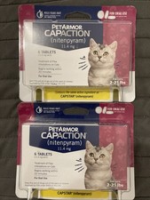 PetArmor Capaction Oral Flea Treatment for CATS 11.4mg  12 tablets H56