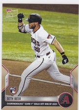 2022 TOPPS NOW #7 SETH BEER- ARIZONA DIAMONDBACKS