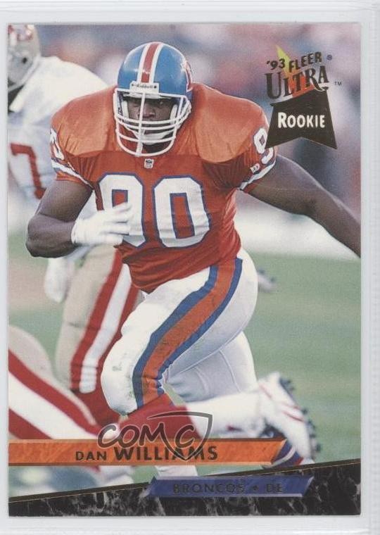 1993 Fleer Ultra Dan Williams #122 Rookie RC 0c4