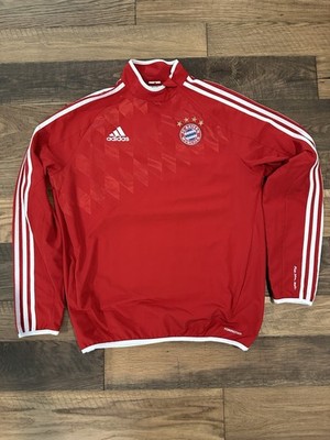 Adidas FC Bayern München (Munich) 1/4 Zip Training Jacket Sz M *EXCELLENT*