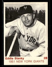 1975 TCMA 1951 New York Giants (Red Names) #NNO Eddie Stanky