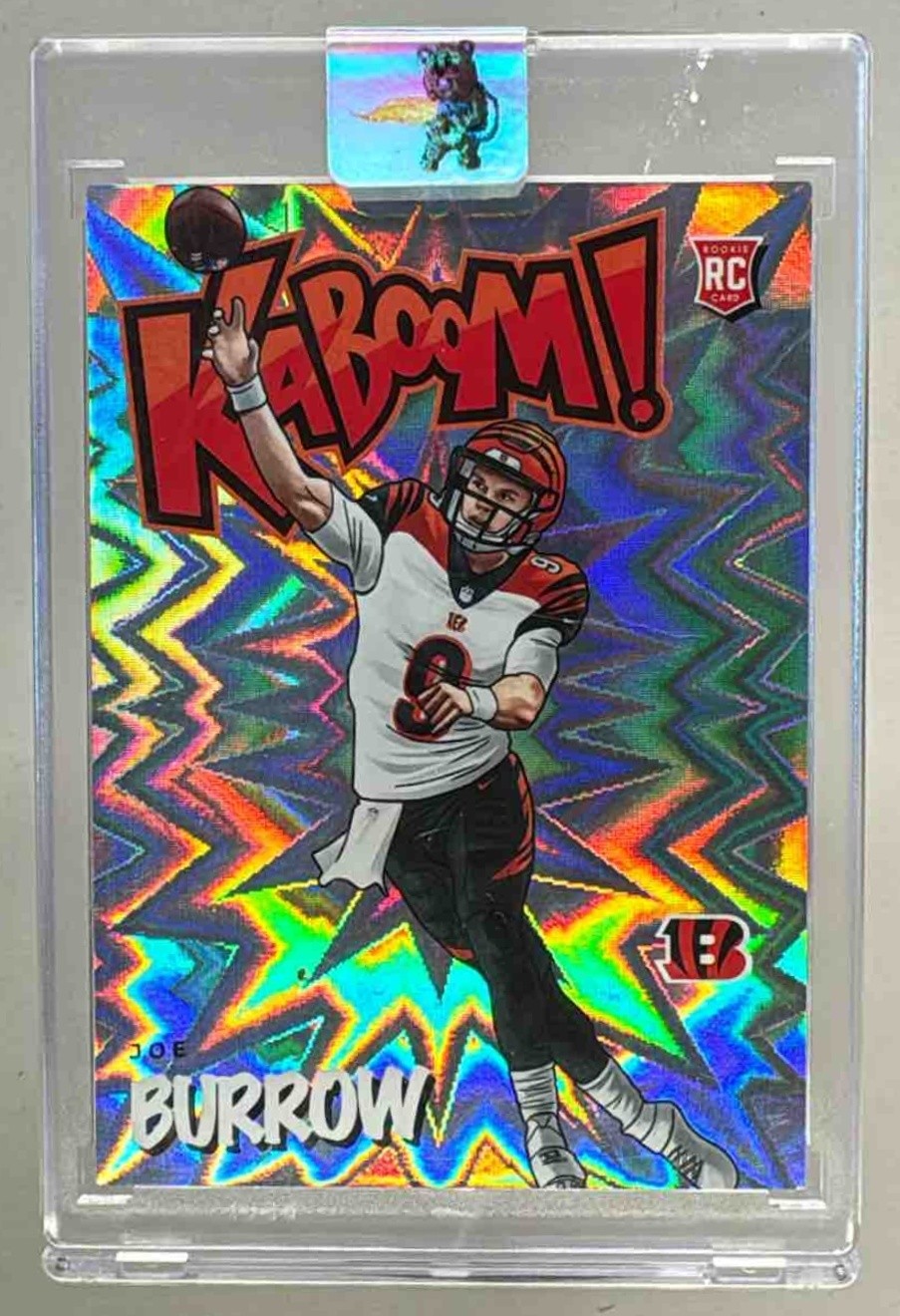 Joe Burrow 2020 Panini Absolute #K-JB1 Kaboom SSP Rookie RC