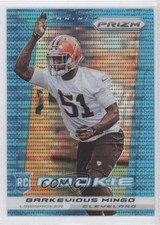 2013 Panini Prizm Rookie Light Blue Pulsar Prizm Barkevious Mingo #208 9bp
