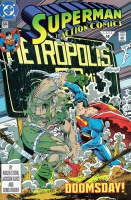 Action Comics (1938) # 684 (9.0-VFNM) DOOMSDAY 1992