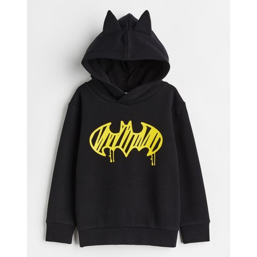 H&M Batman hooded sweatshirt size 8-10 EUC