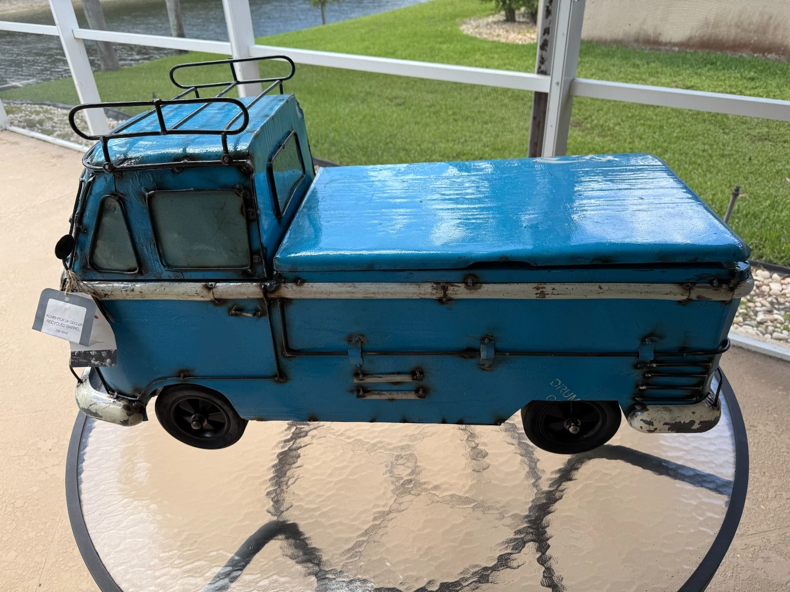 THINK OUTSIDE Kool Kombi Pick Up (BLUE) Metal Cooler