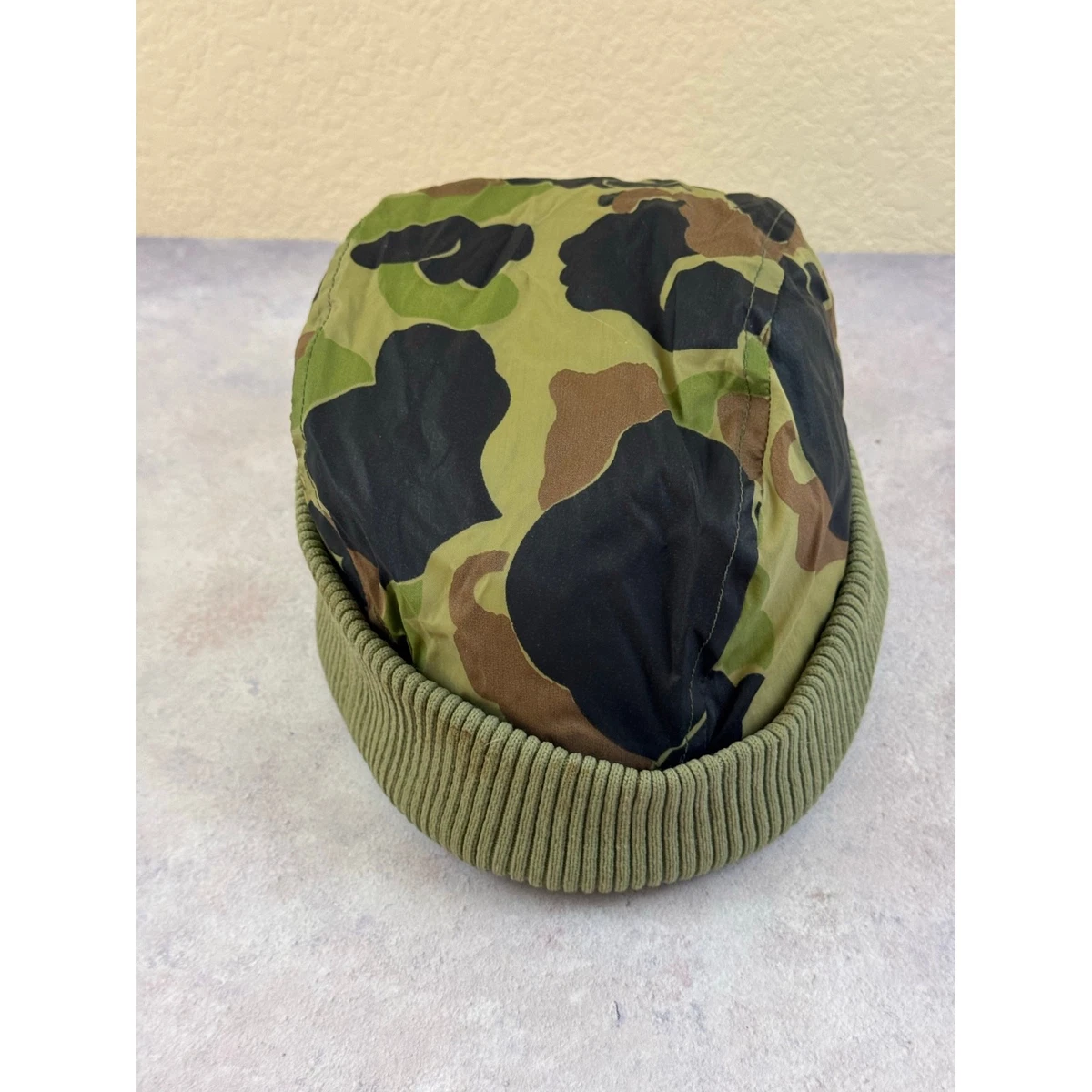 Vintage エディバウアー  Down Camo Hat Vintage Eddie Bauer Duck Camo Down Hat OS – The Barn Owl Vintage Goods