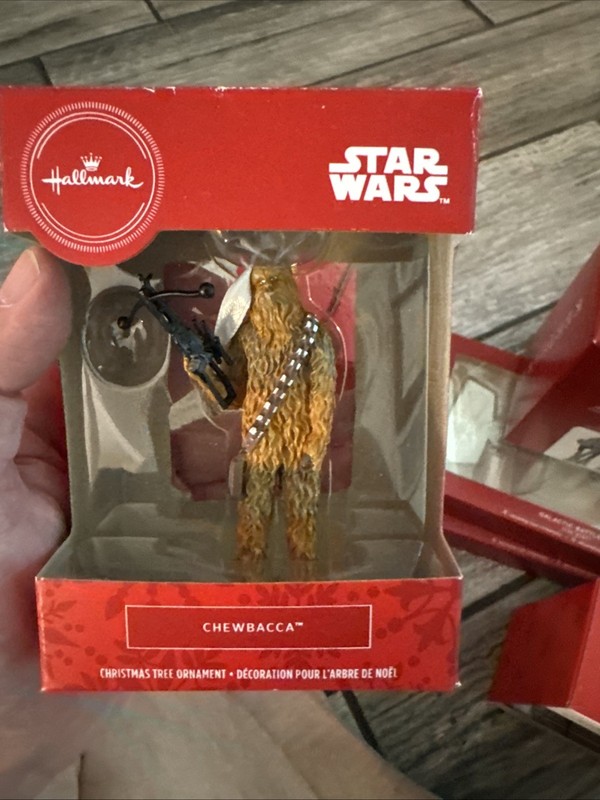 Hallmark Ornament Star Wars Chewbacca with Bowcaster Christmas 2023