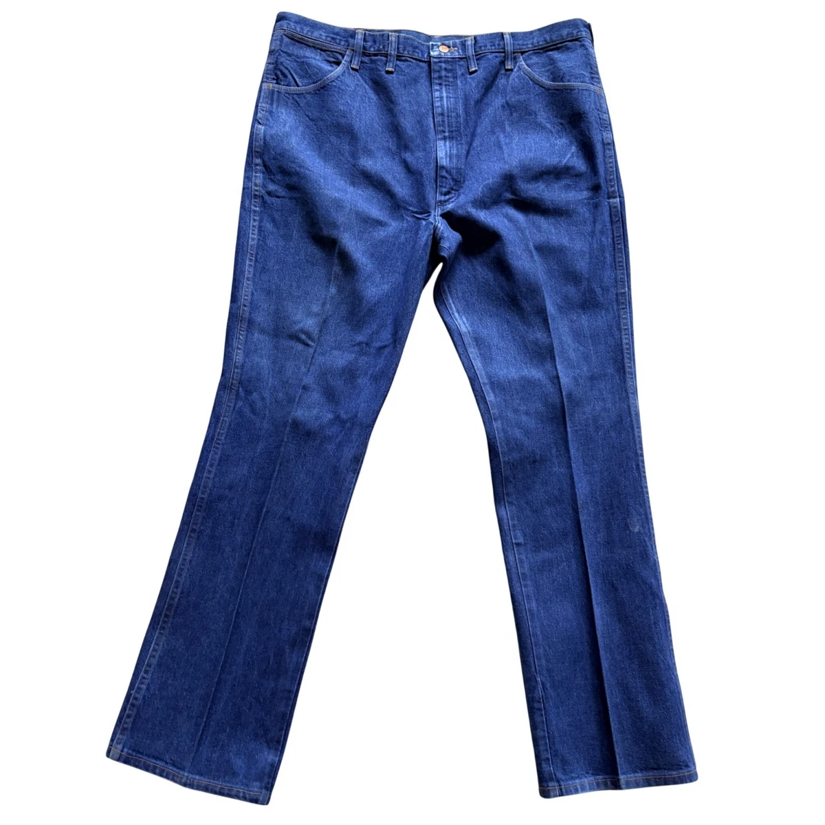 Jeans Homme Wrangler W36 L34 Bleu Denim Bon état Regular Normal Uni Taille - Vêtements