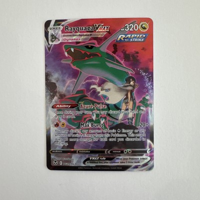 Rayquaza VMAX TG20/TG30  Sword & Shield Full Art Mint Condition