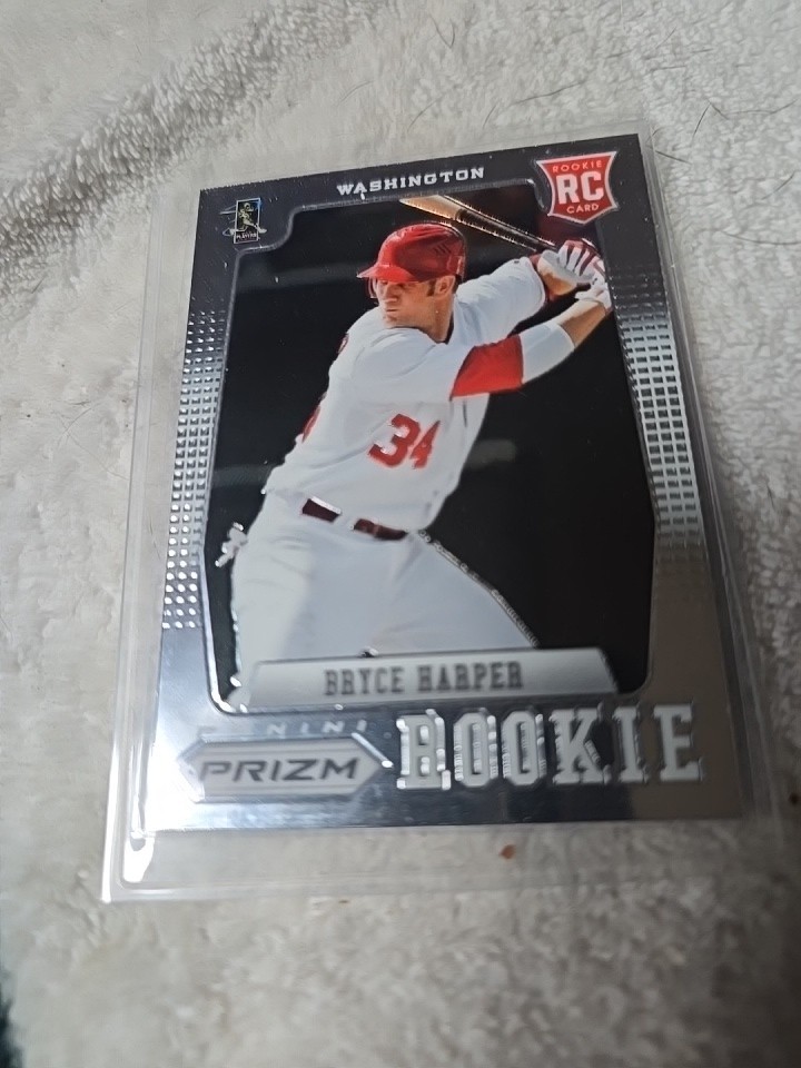Bryce Harper 2012 Panini Prizm Rookie Card RC #152 Washington Nationals