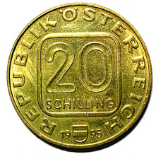 Austria 20 schilling, 1995 1000th Anniversary of Krems