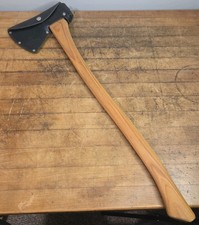 Council Tool 24" Pack Axe with sheath NEVER USED, 2 lb head