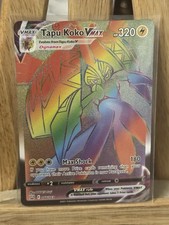 Tapu Koko VMAX (Secret) 166/163 Rainbow Rare Swsh05: Battle Styles NEAR MINT NM on eBay