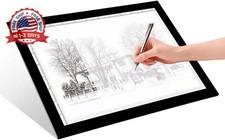A4 LED Copy Board Light Tracing Box, Adjustable USB Power Artcraft LED Trace Lig