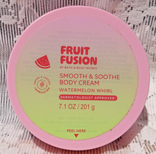 Bath Body Works WATERMELON WHIRL FRUIT FUSION Body Cream 7.1 oz BRAND NEW