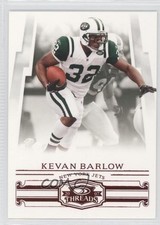 2007 Donruss Threads Century Proof Red Kevan Barlow #110 0b5