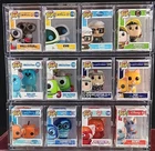 Bitty Pop! PIXAR COMPLETE SET OF 12 COMMONS Funko 1" Figure Disney
