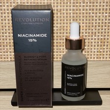 Revolution Skincare London Niacinamide 15 Blemish Pore Refining Serum 30ml -NEW
