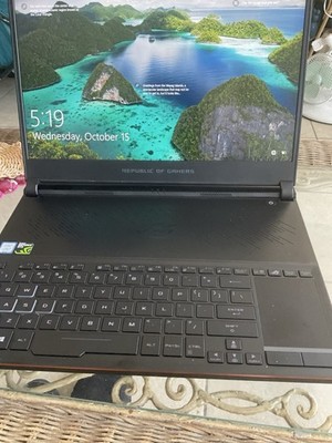 ASUS ROG Zephyrus S Ultra Slim GX531G i7-8750 16 RAM 1/2 Tb SSD Gaming See Pics!