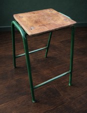 Reclaimed School lab stools for bar / cafe / home 