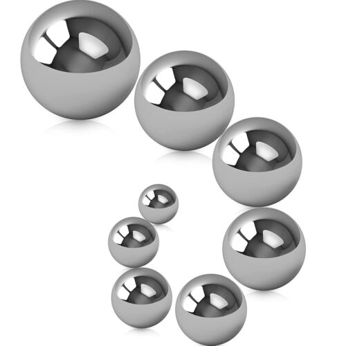 8 Balls Set Lot Ring Making Ball Tool Folding Press Coin Ring Ball Bearing - Picture 2 of 5