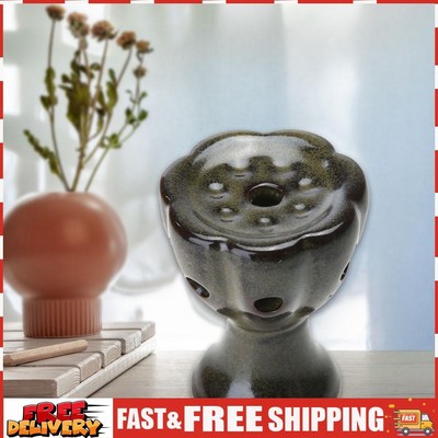 Incense Burner Ceramic Backflow Incense Cone Tower Holder for Home Office Decor 