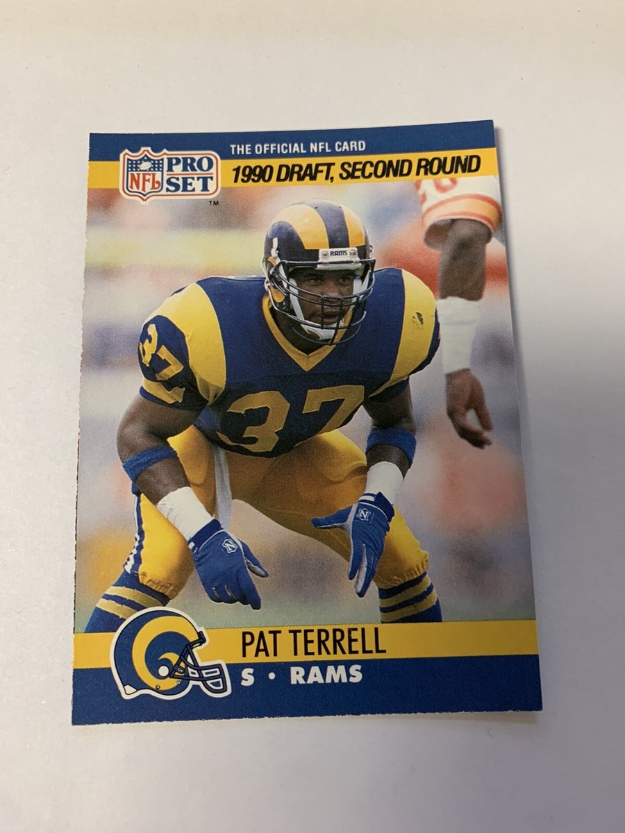 1990 Pro Set NFL 1990 Draft 2nd Round Pat Terrell Los