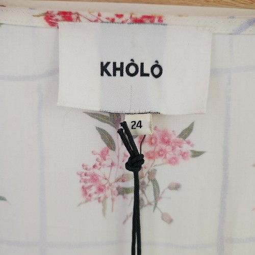 Kholo ~ Floral Maxi Dress Boho Dreamy Cottage Gown Plus Aus 24 ( 22 ) US 18 - Picture 4 of 18