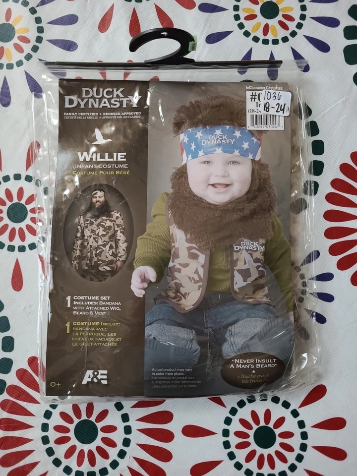 Детский костюм для Хэллоуина Duck Dynasty для младенцев 18-24 месяцев наряд Hillbilly наряд наряд наряд - Изображение 2 из 4