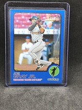 2022 Topps Heritage Minor League Edition Blue Border /99 Joe Gray Jr #28 Rattler