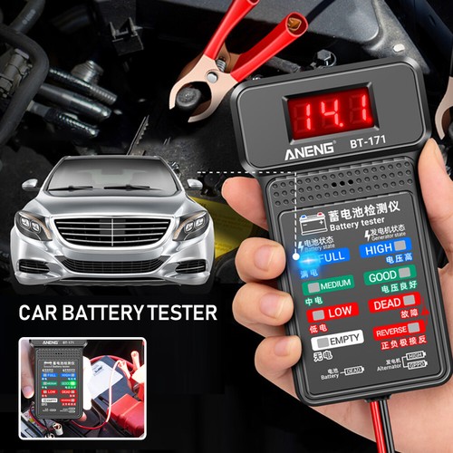 12V Car Battery Tester 100-2000CCA Battery Load Tester Charging System Analyzer - Picture 11 of 24