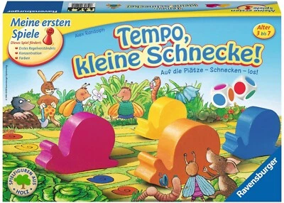 Ravensburger | Tempo kleine Schnecke | NEU & OVP | ab 3 Jahren | Brettspiel
