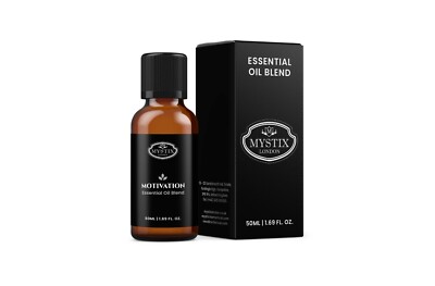 Mystix London | Motivation Essential Oil Blend - 100% Pure - 50ml