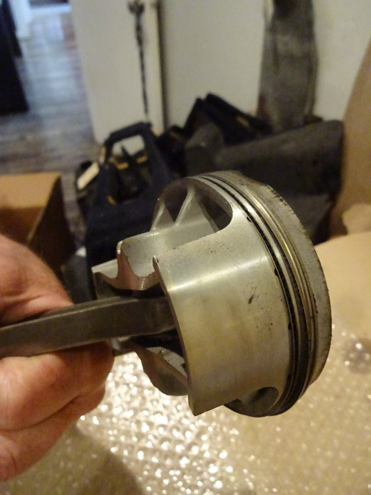 Maserati 4200, Quattroporte-RH Engine Piston & Con Rod Cyl# 1 -P/N 198410-192402